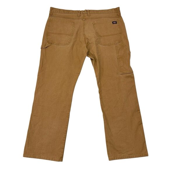 Dickies Pants Size 38 x 30 Relaxed Fit Heavyweight Duck Canvas Carpenter Work - Picture 2 of 7